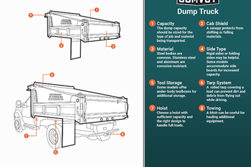 Dump Truck Infographic